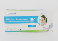 Kit rapide SARS-Cov-2 d'essai d'antigène nasal d'écouvillon d'autotest de COVID 19 pour l'usage de famille