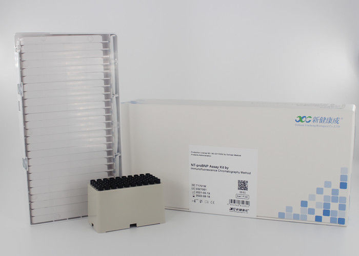 kit cardiaque rapide d'essai de marqueur de 25pcs POCT NT ProBNP pour l'analyseur de 5 canaux
