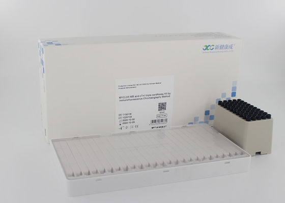 Mb cardiaque Myo Heart Disease de CTnI CK de kit d'essai de marqueur d'immunoessai de Poct