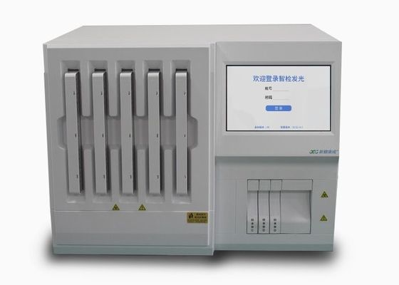 5-Channel a complètement automatisé la fluorescence d'analyseur d'immunoessai de POCT quantitative