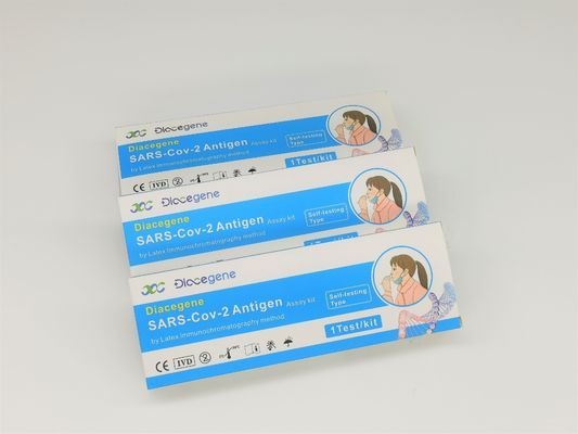 Essai rapide Kit Saliva d'antigène de SAR Cov 2 méthode d'immunofluorescence de 15 minutes